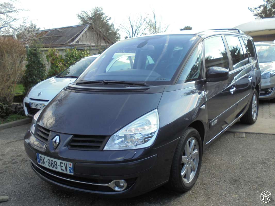 Left hand drive RENAULT GD ESPACE 2.0 DCI 150BHP 7 SEATS FRENCH REG